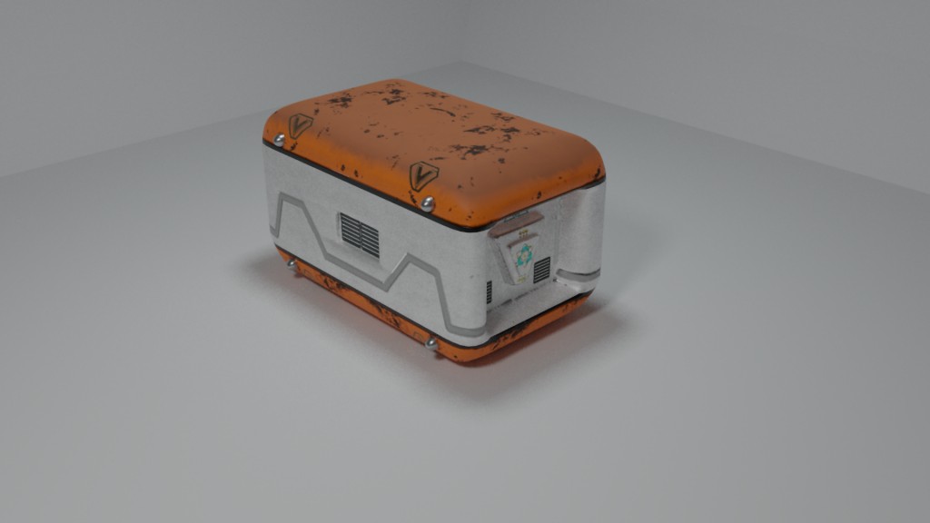 Sci Fi weapon/ammo crate preview image 2